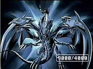I don't remember his name right now... it's when Kaiba merged his Blue Eyes Ultimate Dragon with Yami Yugi's Black Lustre Soldier to fight the Mythic Dragon...